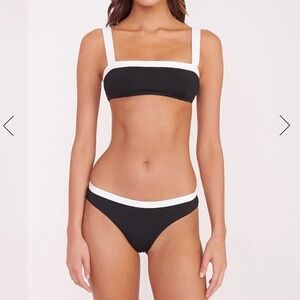Staud LIV BIKINI top and bottom